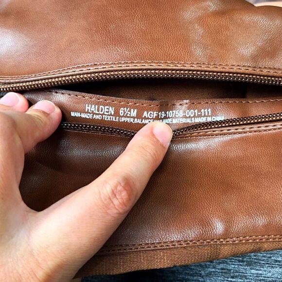 ND Knee High Brown Zip Up Boots Size 6.5 New - Picture 8 of 9